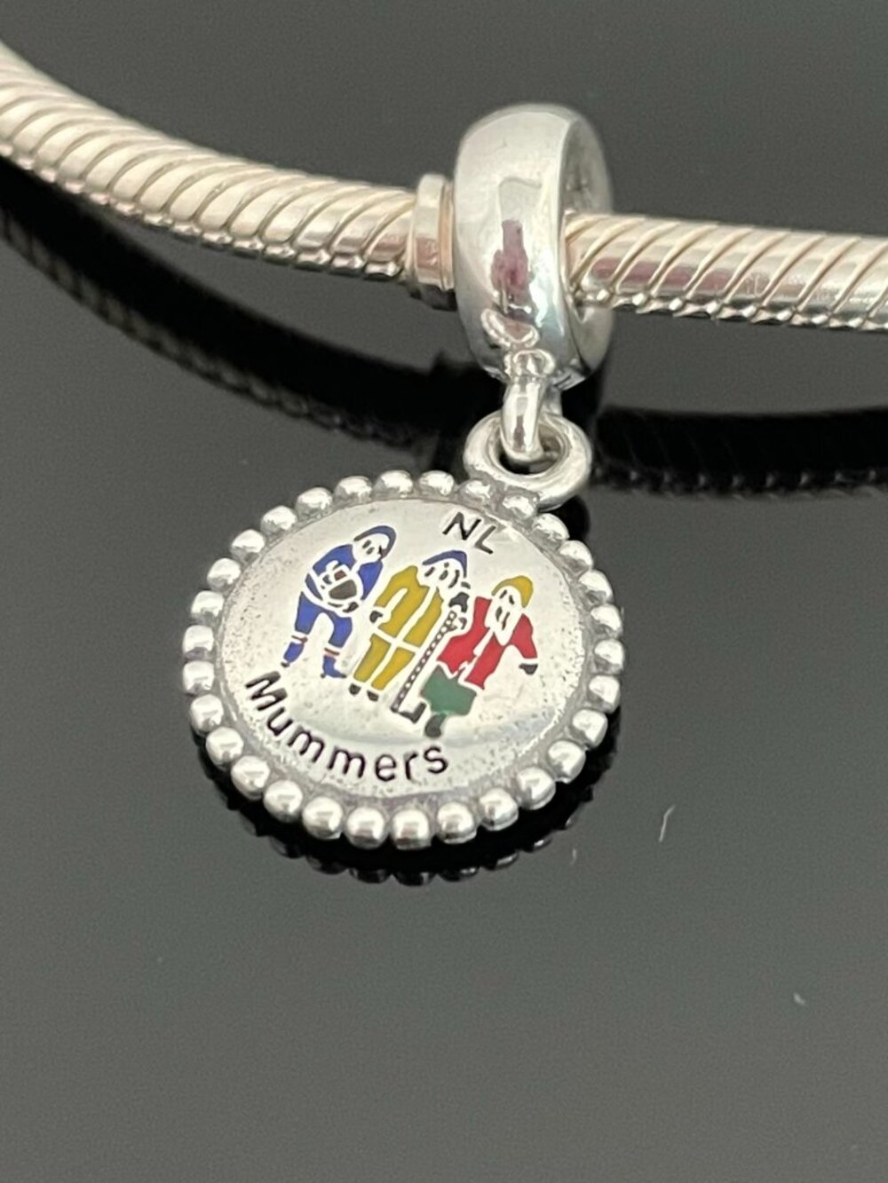 Original Pandora Newfoundland NL Mummers Charm